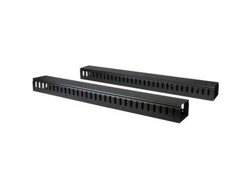 Vertical Cable Management with Finger Ducts 6FT.
