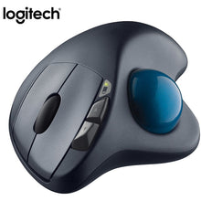 Load image into Gallery viewer, Logitech M570 2.4Ghz Wireless Trackball Mouse Ergonomic Vertical  Professional Drawing Laser Mice For Win10/8/7