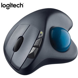 Logitech M570 2.4Ghz Wireless Trackball Mouse Ergonomic Vertical  Professional Drawing Laser Mice For Win10/8/7
