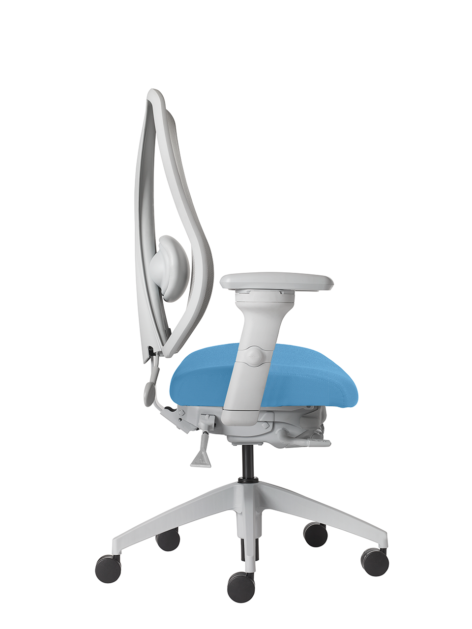 tCentric Hybrid with Foam and Fabric Seat - Light Grey